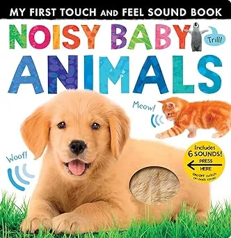 Touch and feel baby animals book